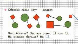 Страница 9 Задание №1 - ГДЗ по Математике 1 класс Моро Рабочая тетрадь 1 часть