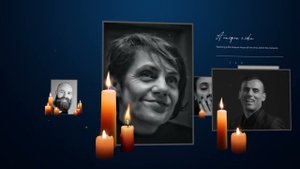 Слайд-шоу  "Поминальное 2". Пример. Поздравление, презентация, монтаж видео на заказ.