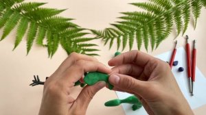 Как слепить динозавра | Как слепить стегозавра | How to make a clay dinosaur ?