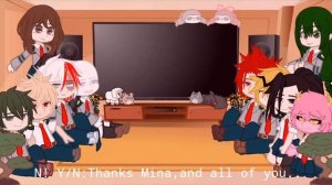 MHA Class 1-A React to Y/N as Kanao ⟬Part 1⟭⟬Gacha Club⟭⟬MHA⟭⟬Short⟭⟬Demn Slayer⟭