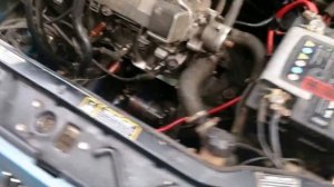 Работа двигателя Fiat Tipo 1989 года выпуска