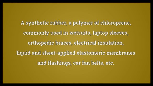 Neoprene Meaning смотреть онлайн