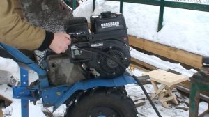 Перевод мотоблока на газ