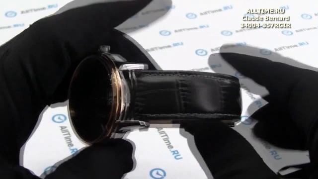 Обзор. Мужские наручные часы Claude Bernard 34004-357RGIR смотреть онлайн