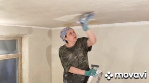 Шпаклёвка потолка