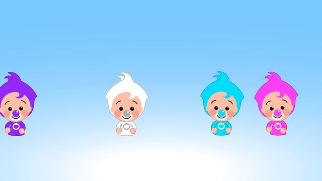 Давайте лопать воздушные шары! Выучим цвета с семьей пальчиков Плим Плим #2 ♫ Плим Плим смотреть онлайн