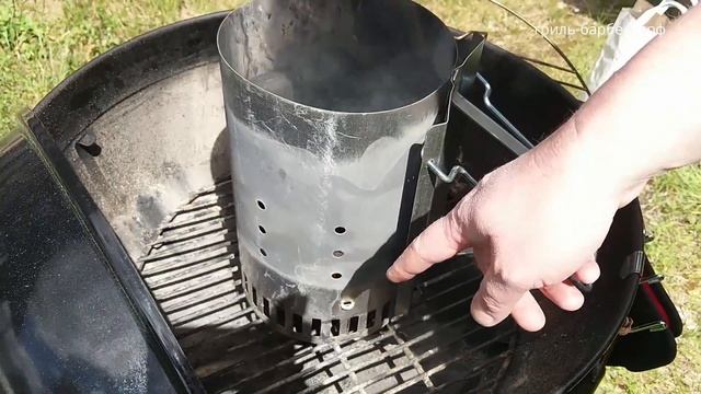 Как разжигать угольный гриль