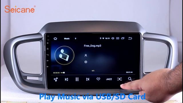 Android 10.0 For 2015 Kia Sorento RHD Radio 10.1 inch GPS Navigation System Bluetooth смотреть онлайн