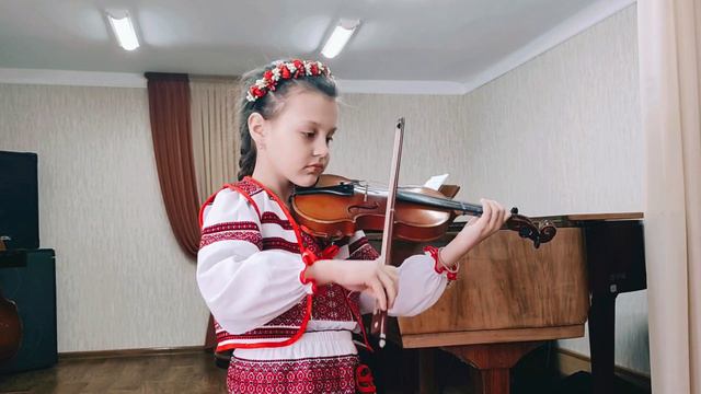 Мельник Єлизавета (7 років, скрипка 1 кл.) - укр.нар.пісня "Подоляночка", обр. Л. Ревуцького смотреть онлайн