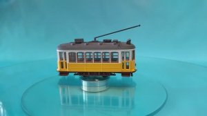 Машинка старинный трамвай