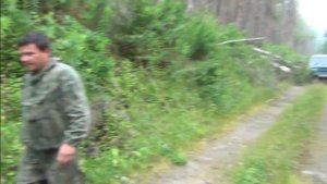 11 серия Тайга После Пожара и Ветра Пробиваем Дорогу и Топором и Бензопилой убирая Завалы Деревьев Л