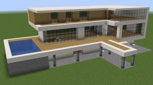 Майнкрафт - Как построить современный дом 66. Minecraft