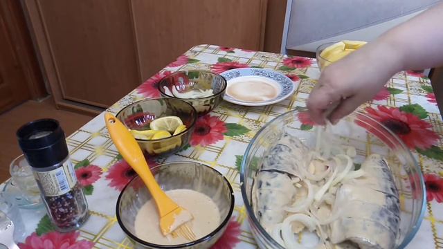 #золотаярыбка  Скумбрия ЗОЛОТАЯ РЫБКА. Скумбрия запечённая в духовке .
