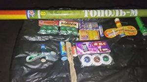 ✅Топ-12 Наземных и летающих фейерверков!!! Тест пиротехники ночью!!!