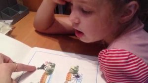 Логопед. Связная речь. Фрагмент занятия