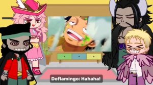 One Piece Villains Reacts To Luffy // Gacha Club