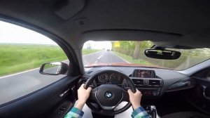 BMW 118i F20 POV Fast Drive