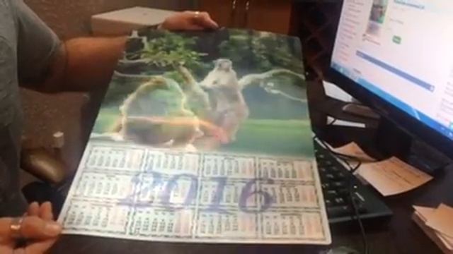 Календарь настенный 3D смотреть онлайн