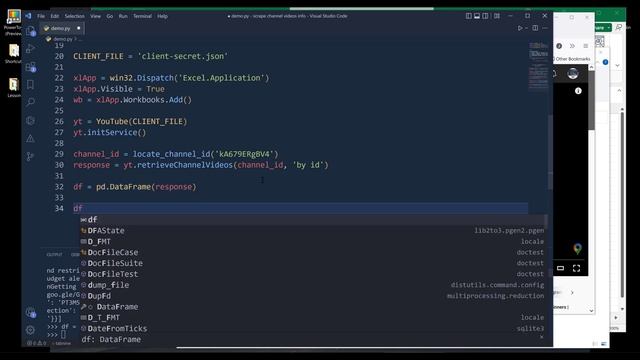 Python Project: Create A YouTube Channel Video Info Scraper With Python