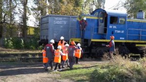 Прогулка  по вагонному депо