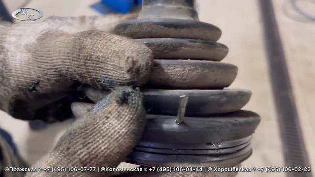 Range Rover Sport замена пыльника шруса смотреть онлайн