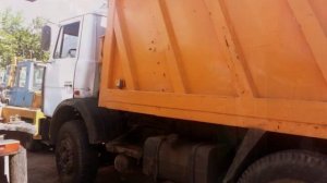Мусоровоз  КМ М5551  2004 г  МАЗ 5551 350 тыс руб Т:  +7(985)453 20 52  с задней загрузкой