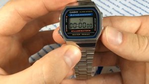 Обзор на часы Casio A-168WA-1 - видеообзоры от Watch-Forum.RU