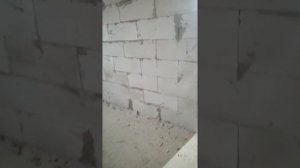 Монтаж межкомнатных перегород из газоблока 150 мм