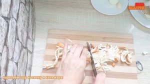 Салат из сыра косичка с кальмаром #25