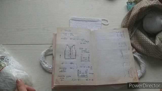 Обзор пряжи NAKO Estiva. Проектирование майки с японским узором смотреть онлайн