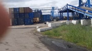 Погрузка контейнера. Переезд близится. 28.06.2021г.
