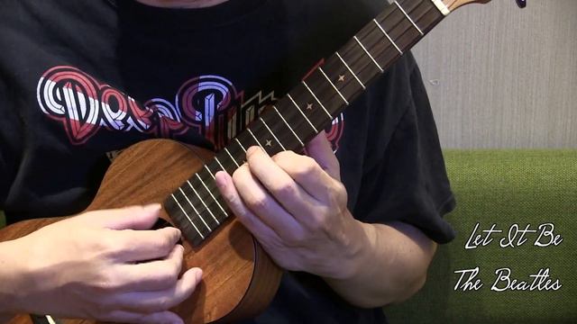 Let It Be - ukulele instrumental смотреть онлайн