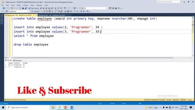#4 SQL Primary Key & Identity in Telugu | SQL Full Course in Telugu | Primary Key & Identity in SQL
