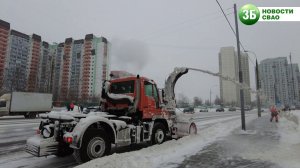Коммунальные службы СВАО готовы к снегопаду