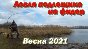 Ловля подлещика на фидер Весна 2021