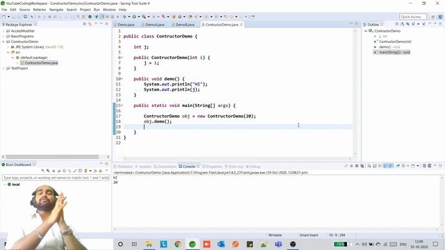 Core Java(With practical) - Part 7  Constructor in java with real time example (Hindi)