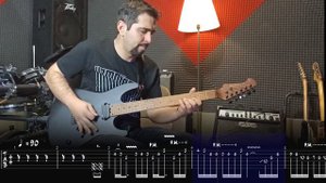 FNAF Guitar Tabs - I Got No Time - The Living Tombstone - Cover by Gil Ramos