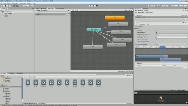 Создание 2D Shooter на Unity за 25 минут с нуля |  Урок C# Unity, Corel Draw, Spriter