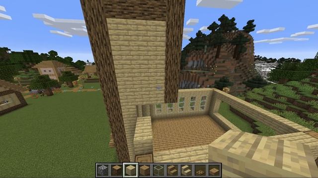 ЦЕРКОВЬ ДЛЯ ЖИТЕЛЕЙ ДЕРЕВНИ МАЙНКРАФТ ПОСТРОЙКИ MINECRAFT VILLAGE
