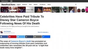 Cameron Boyce Death - The Disturbing Truth