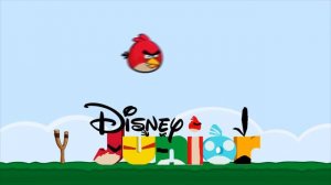 Disney Junior Logo With Angry Birds Spoof Luxo Lamp