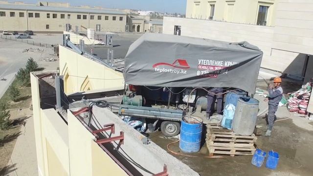 Разуклонка ПЕНОБЕТОНОМ Утепление крыши Туркестан Шымкент пенобетоном 87085115555 8778 1414 304 смотреть онлайн