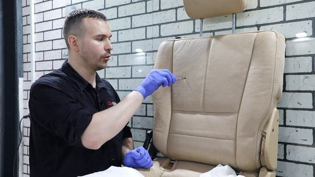 Раскрываем секреты реставрации сидений: Урок 4 по ремонту кожи смотреть онлайн
