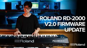 Roland RD-2000 Stage Piano Performance | V2.0 Firmware Update