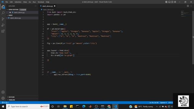 Dash plotly in python | Part -2 | Tamil | basic Charts | Deep Matrix | Data Science