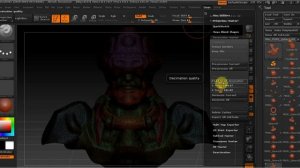Sculptris и ZBrush  как уменьшить полигоны