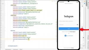 Login Page Instagram in Android Studio | 2022