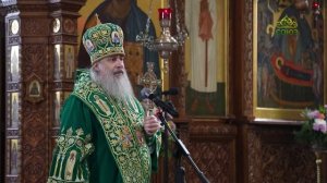 Слово митрополита Святогорского Арсения. О восстановлении обители
