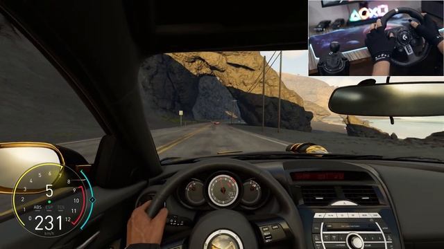Mazda RX-8 Gold Edition - The Crew Motorfest | Logitech g923 gameplay