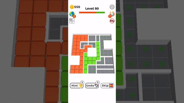 Blocks vs Blocks Level 90 Walkthrough Solution Android/iOS